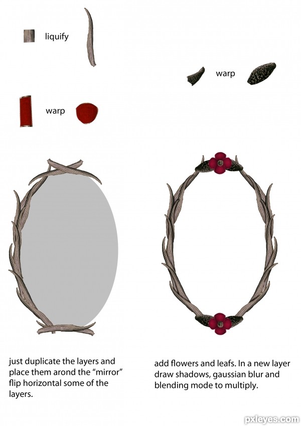Creation of Mirror, mirror, on the wall.: Step 2