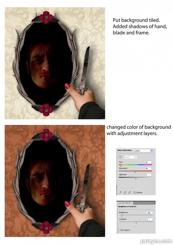 Creation of Mirror, mirror, on the wall.: Step 6
