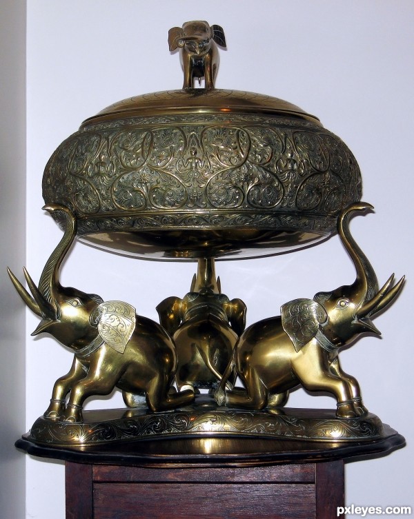 Elephant Soup Tureen