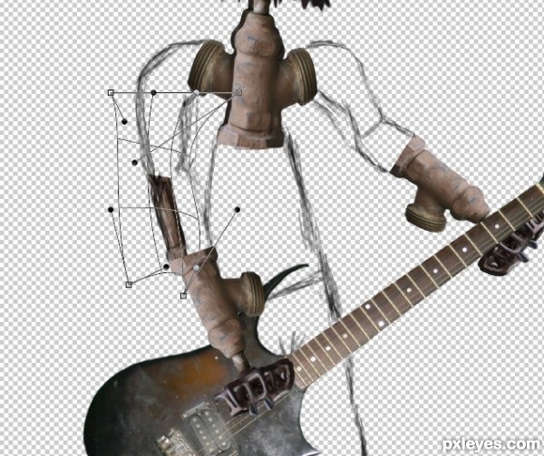 Creation of The Sky Is Crying: Step 15