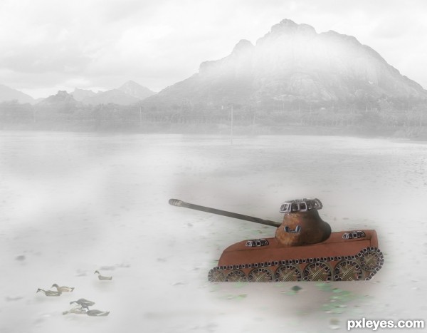 Creation of Harmless Tank: Step 7