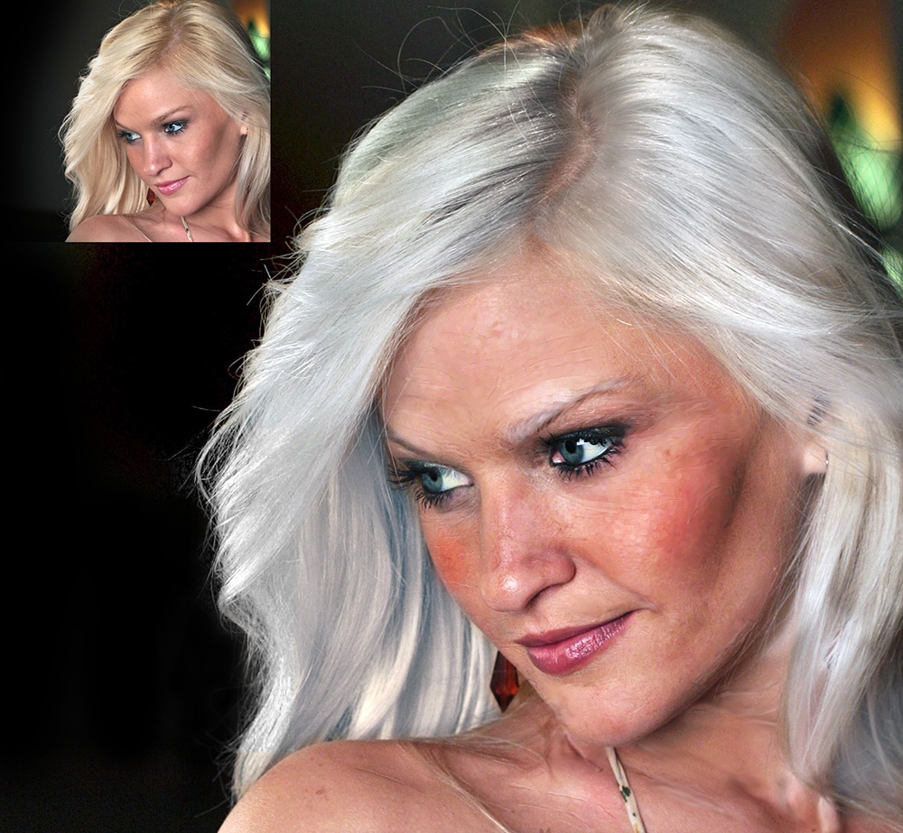 older beauty photoshop contest