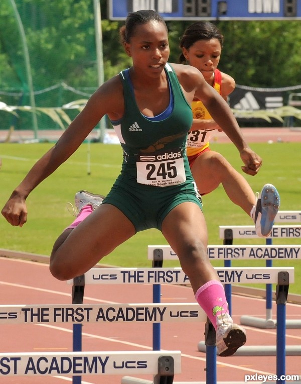 Womens hurdles