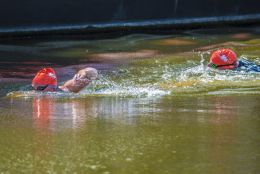 Swimming for a goal