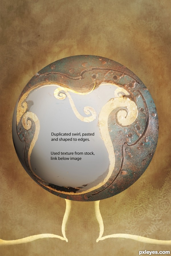 Creation of Captured Sun: Step 5