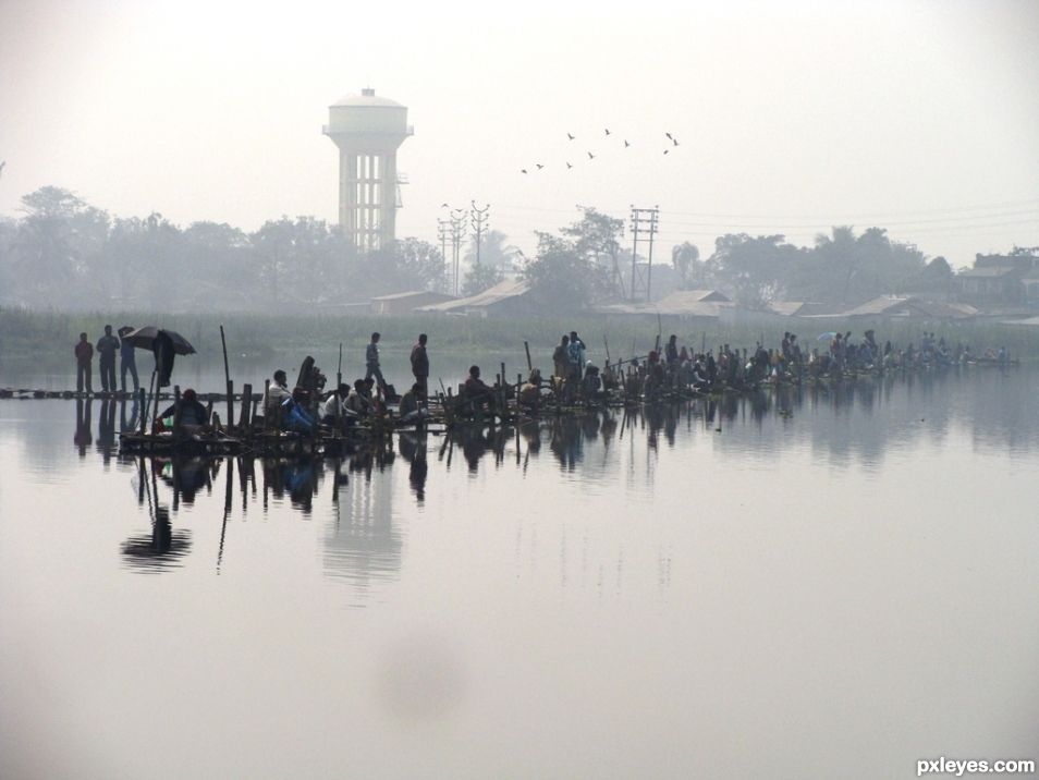 Fishing Festival--In Birds Eyes