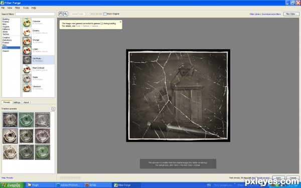Creation of Old picture: Step 2