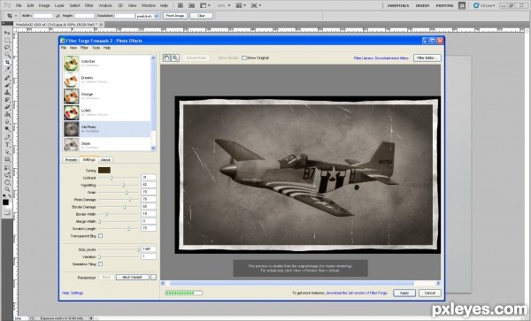 Creation of Warbird: Step 2
