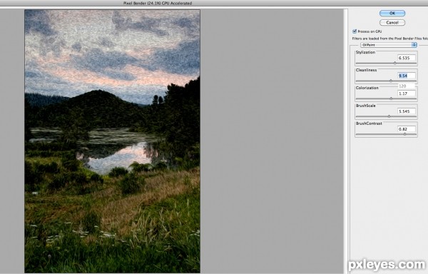 Creation of Oil Painting: Step 2