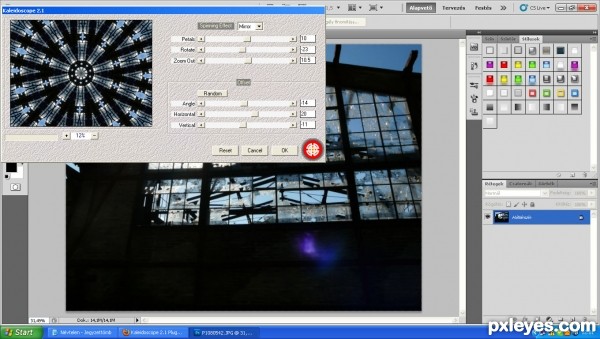 Creation of Dome: Step 1