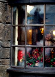 old fashioned window