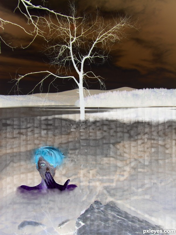 Creation of Skinny Dipping-Alien Style: Step 11