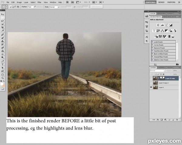 Creation of On Track: Step 14