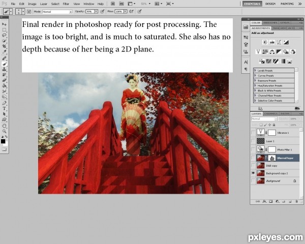 Creation of Kon'nichiwa: Step 8