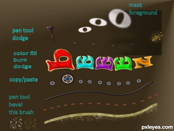 Creation of OooPeeen: Step 2