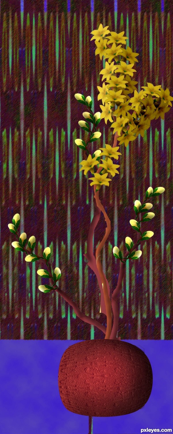Creation of Spring Celebration  : Step 8