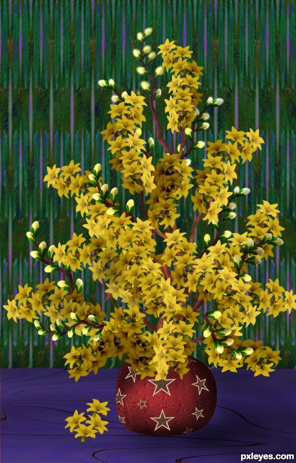 Creation of Spring Celebration  : Step 9