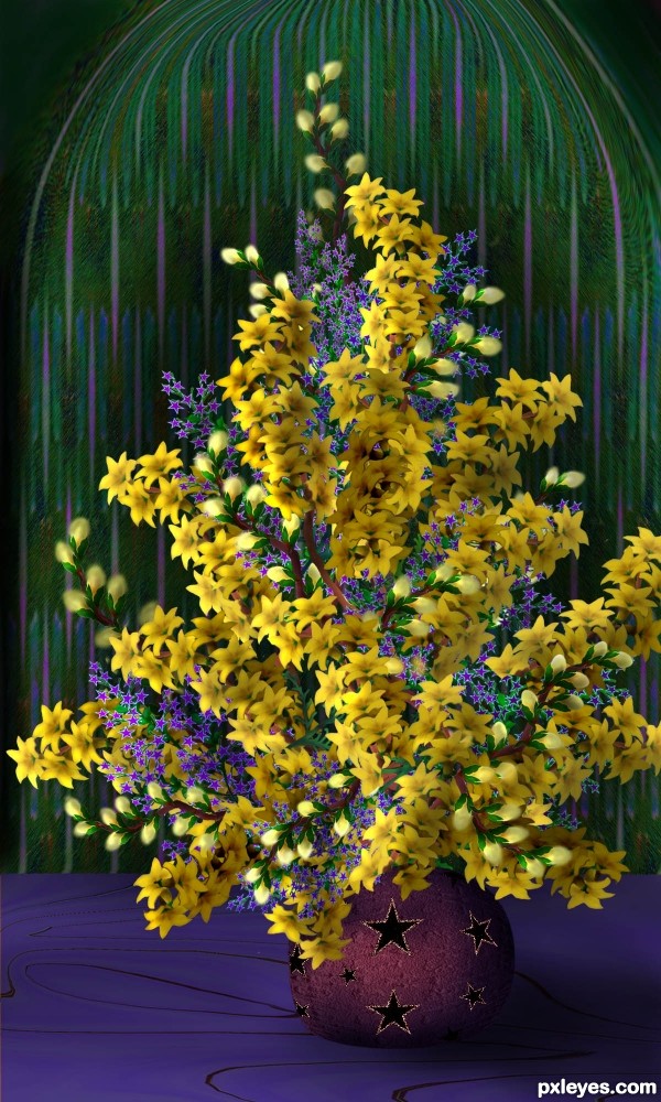 Creation of Spring Celebration  : Step 11