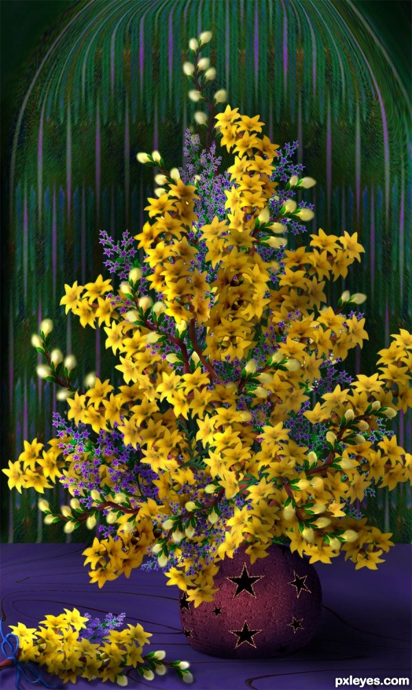 Creation of Spring Celebration  : Step 12