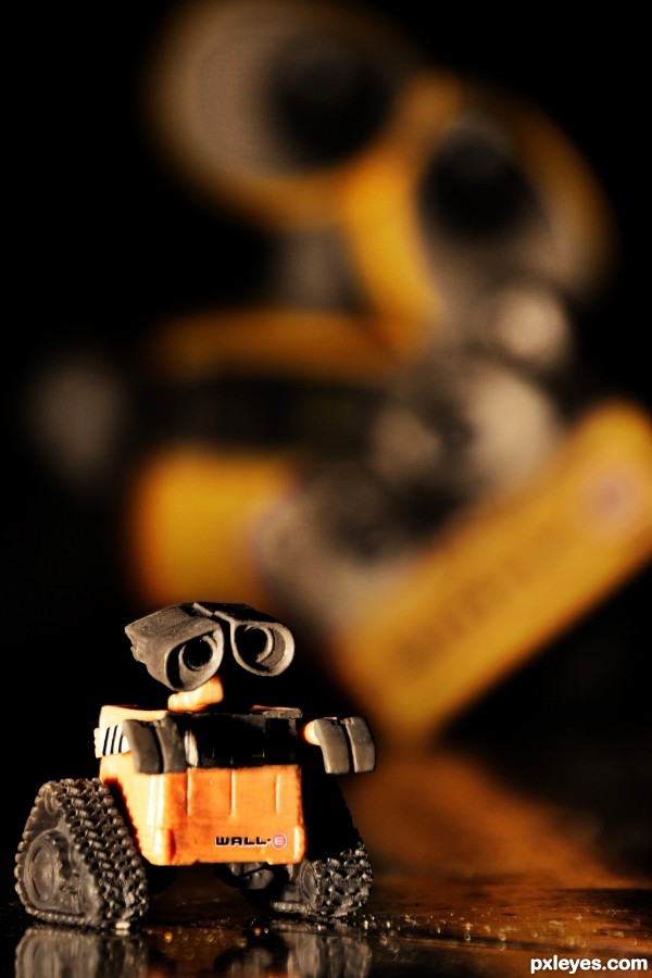 WALL-E photoshop picture)