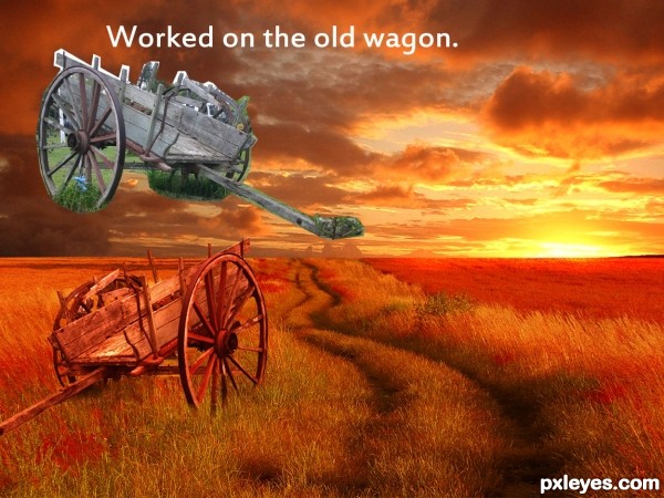 Creation of Orange Sunset: Step 4