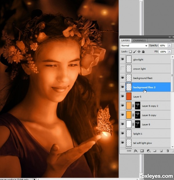 Creation of Forest Lights: Step 6