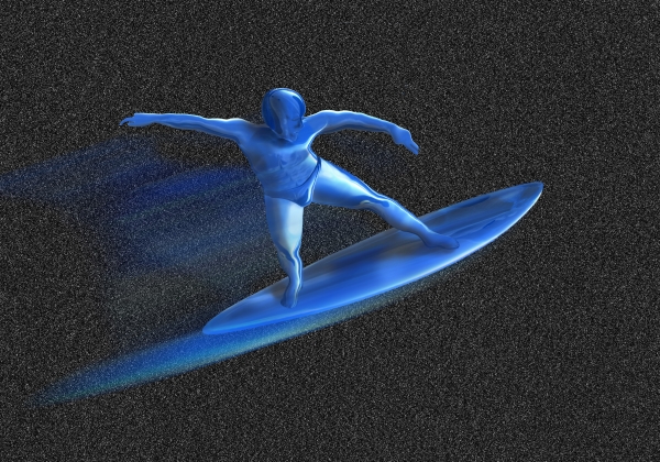 Creation of Blue Surfer: Step 6