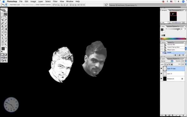 Creation of organic men: Step 21