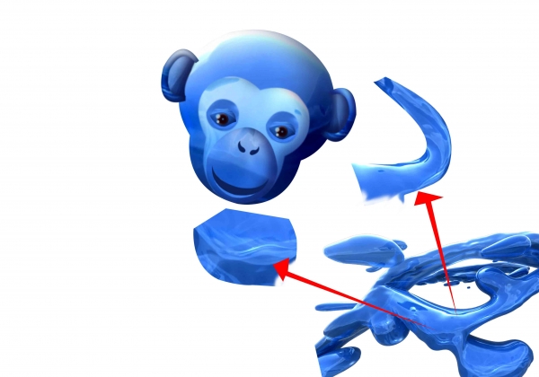 Creation of Space Monkey!: Step 9