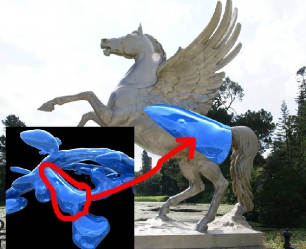 Creation of Transparent Pegasus : Step 1