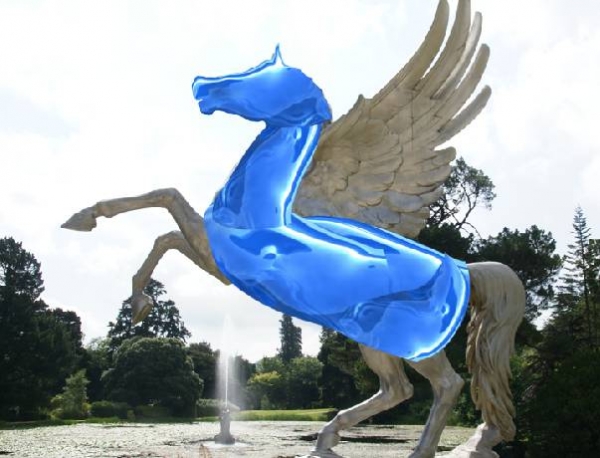 Creation of Transparent Pegasus : Step 4