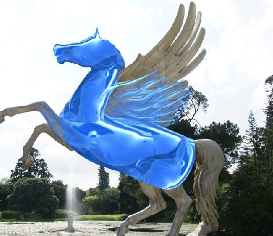 Creation of Transparent Pegasus : Step 5