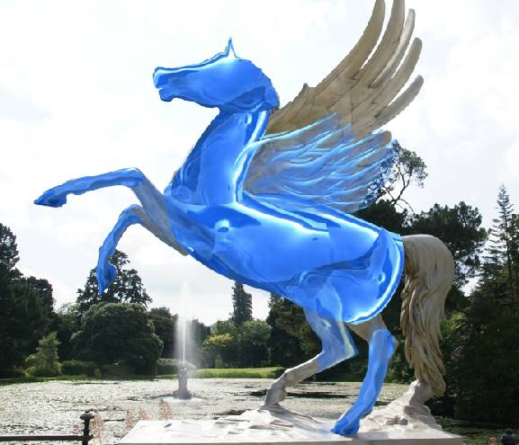 Creation of Transparent Pegasus : Step 6