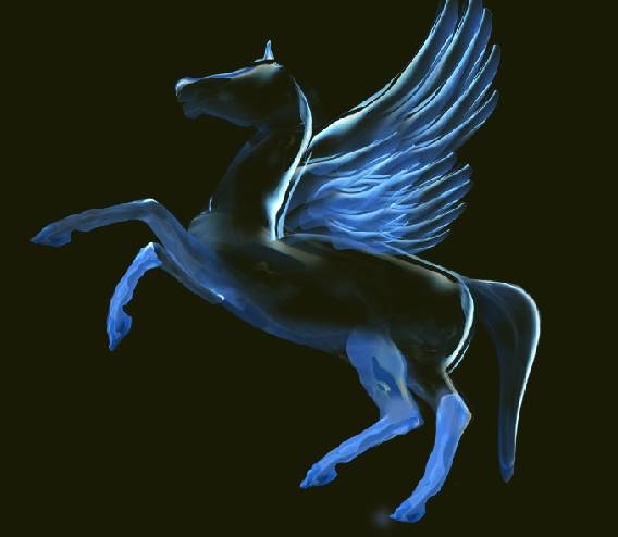 Creation of Transparent Pegasus : Step 11