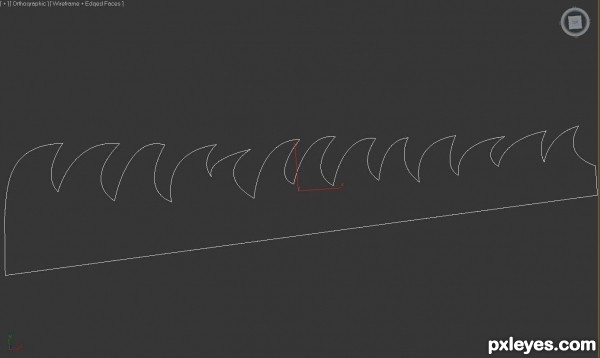 Creation of sailing the seas of paper: Step 1