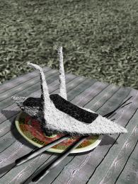 Onigiri swan