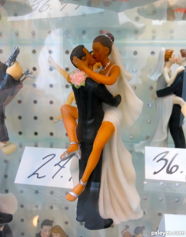 Wedding cake topper