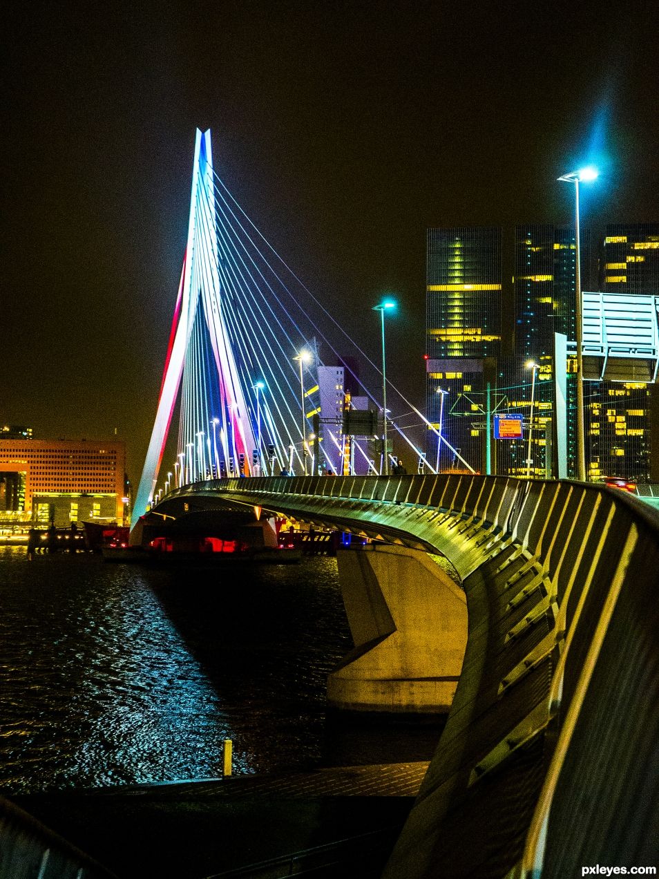 Bridge by night