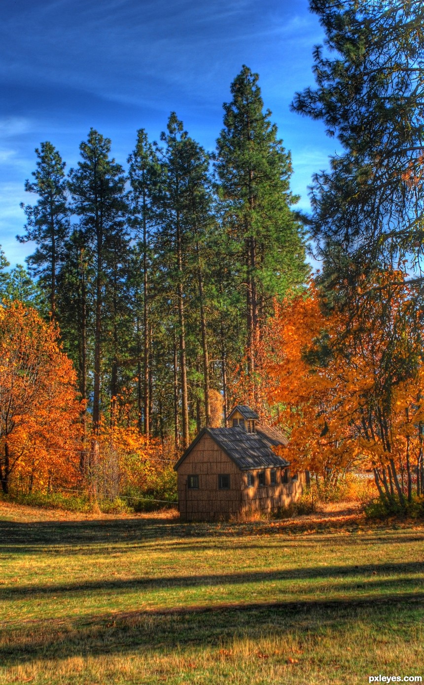 Rope tow shack photoshop picture)