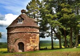 Storage hut in Kyre, England