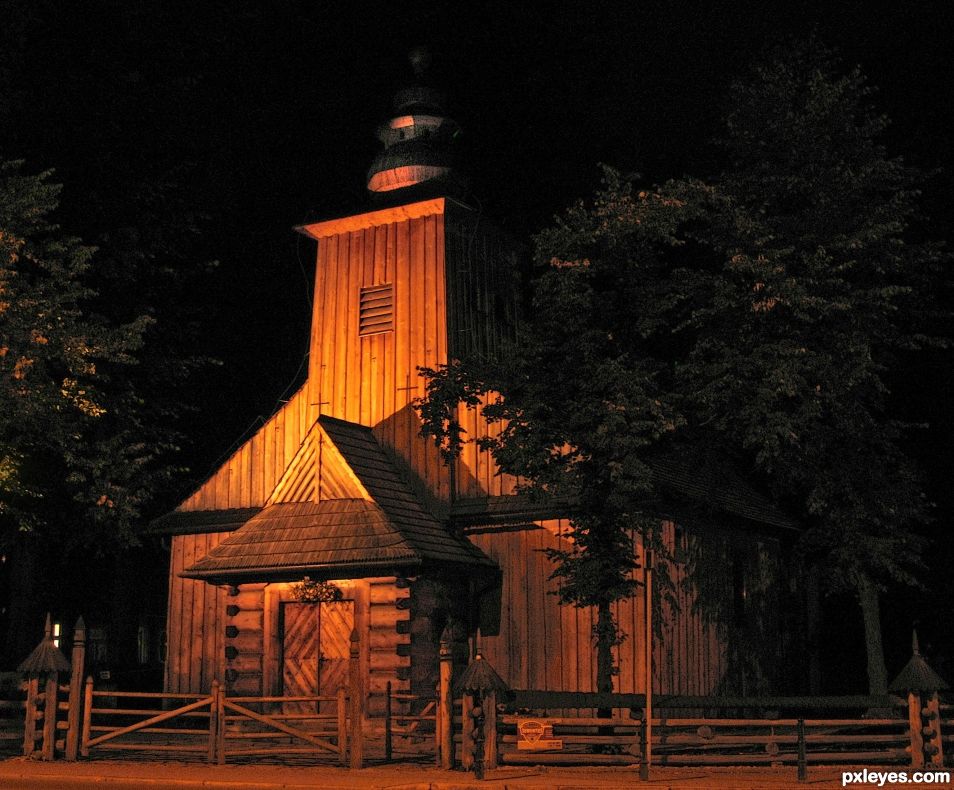 Country church in Zakopane, Poland