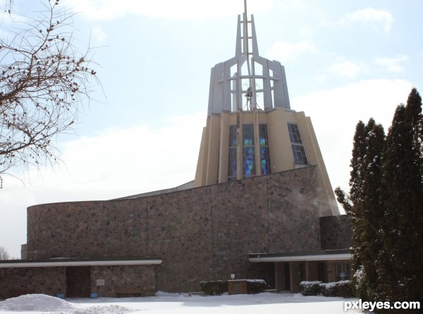 Church at Mary Lake 