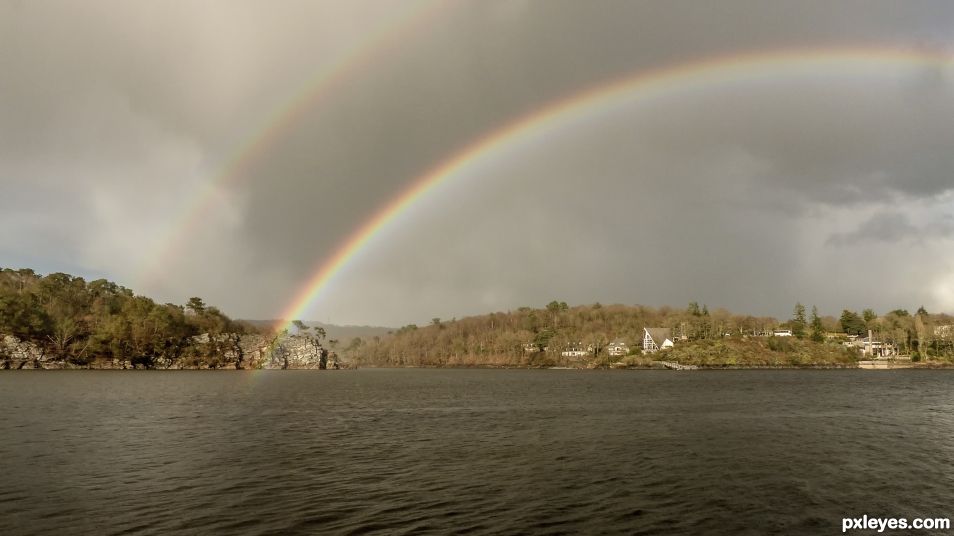 Double rainbow