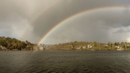 Double rainbow