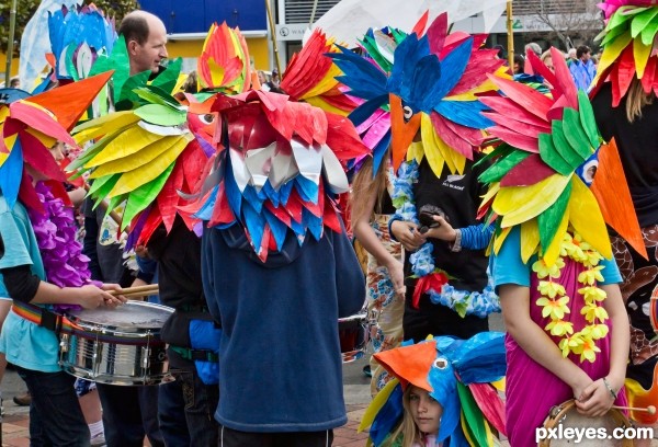 Painted masks