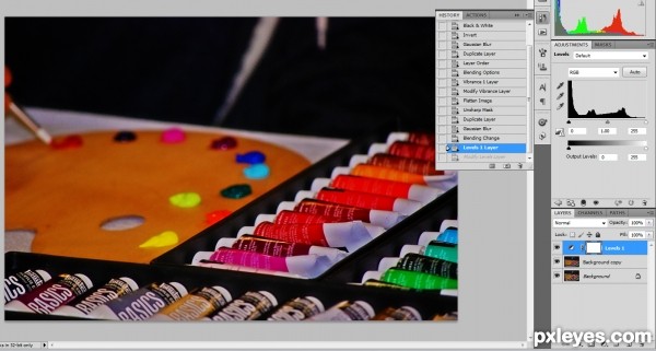Creation of The Palette: Step 12