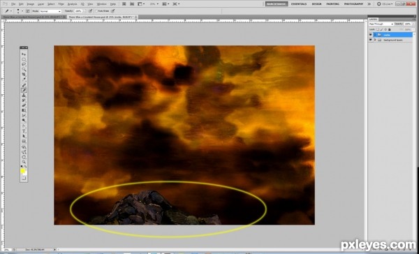 Creation of There Was a Crooked House: Step 13