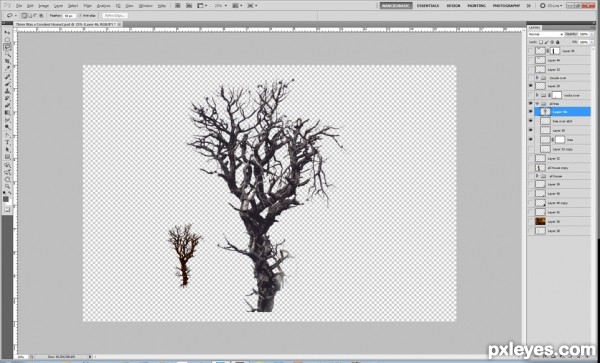Creation of There Was a Crooked House: Step 15