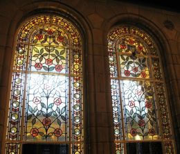 Stained glass windows