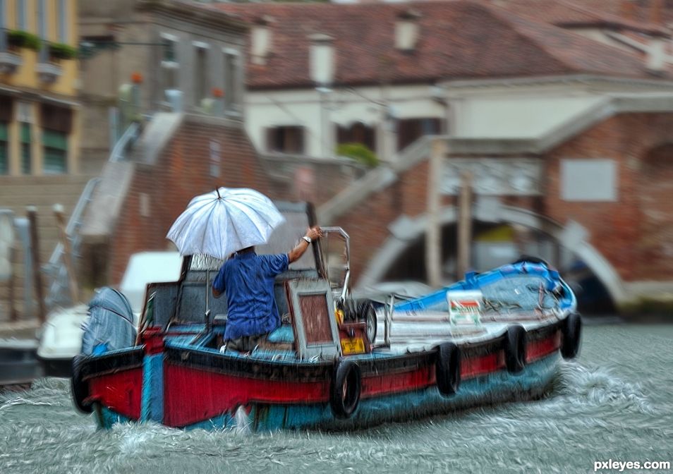 Rainy Murano